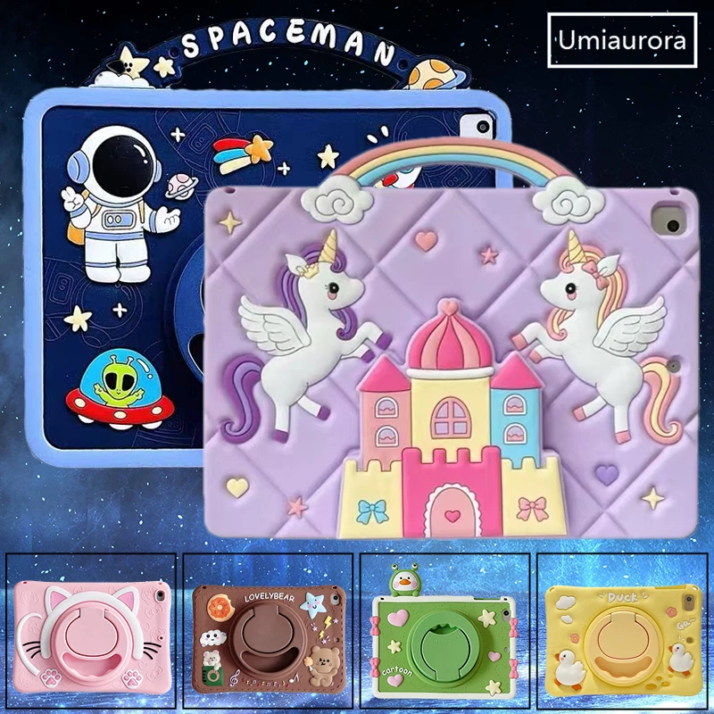 For Huawei MatePad SE 11 10.4 11.5S T10S Honor Pad 8 9 10 12.1 X8a X9 X9a 11.5 inch Kids Cartoon Tablet Case Stand Silicon Funda
For Huawei MatePad SE 11 10.4 11.5S T10S Honor Pad 8 9 10 12.1 X8a X9 X9a 11.5 inch Kids Cartoon Tablet Case Stand Silicon Funda