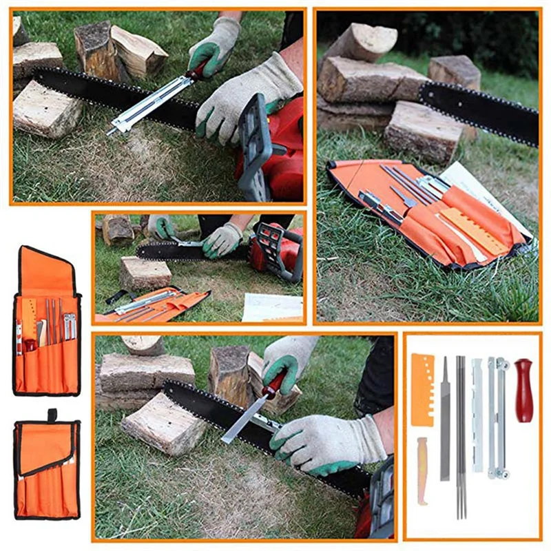 A76K Chainsaw Sharpening Kit 10 Pieces Saw Chains Files Set Universal Chainsaw File Set File Kit For Sharpening Saw Chains
A76K Chainsaw Sharpening Kit 10 Pieces Saw Chains Files Set Universal Chainsaw File Set File Kit For Sharpening Saw Chains