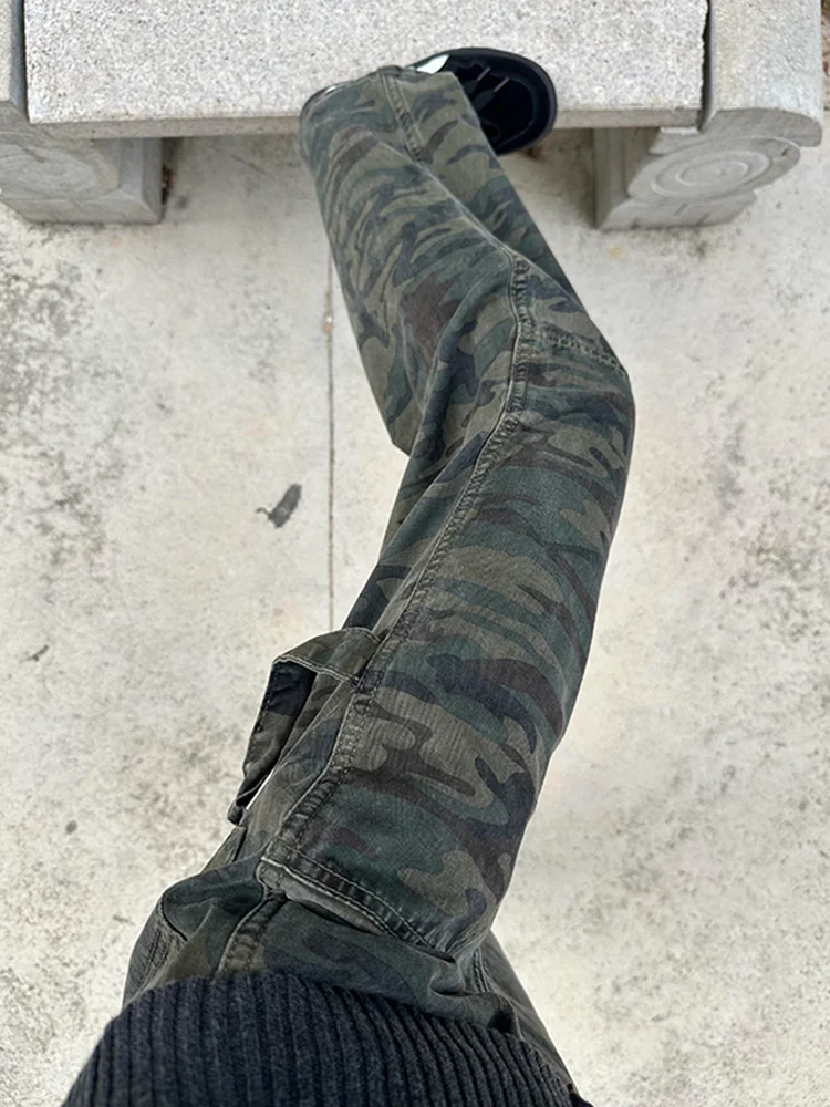 Camouflage Workwear Jeans Men's Straight Leg Mountain Climbing Outdoor Pants American Retro Knife Long Trousers
Camouflage Workwear Jeans Men's Straight Leg Mountain Climbing Outdoor Pants American Retro Knife Long Trousers