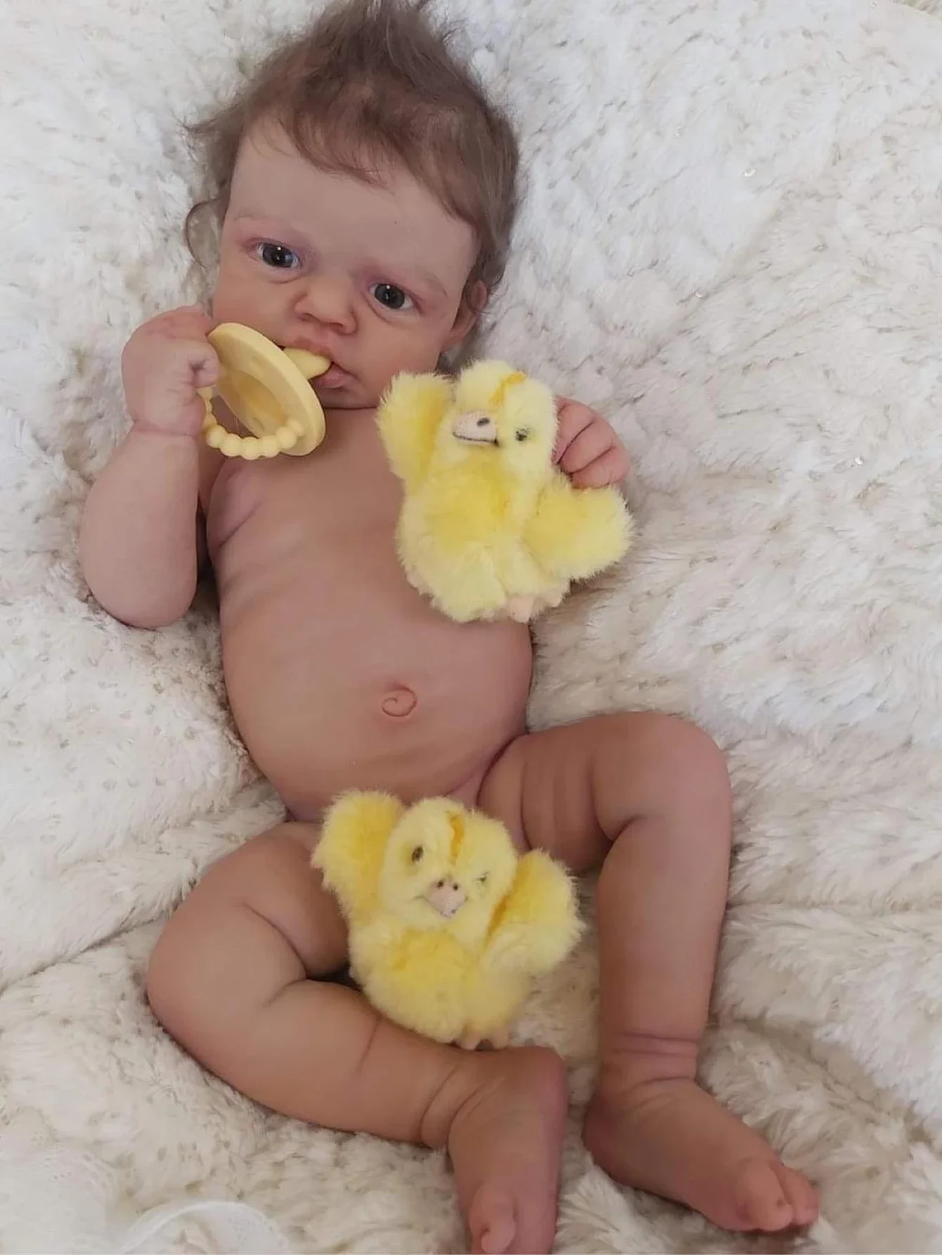 49 cm Awake Loulou Reborn Girl Dolls Handmade Soft Vinyl Newborn Baby Dolls Handmade Bebe Newborn Girls
49 cm Awake Loulou Reborn Girl Dolls Handmade Soft Vinyl Newborn Baby Dolls Handmade Bebe Newborn Girls