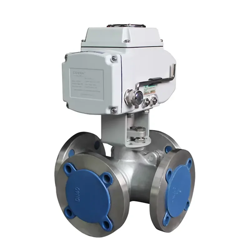 COVNA 90-Day Window DN50 2 Inch PN16 High Pressure 12V DC 4 Way T Port Stainless Steel Electric Actuated Flange Ball Valve
COVNA 90-Day Window DN50 2 Inch PN16 High Pressure 12V DC 4 Way T Port Stainless Steel Electric Actuated Flange Ball Valve