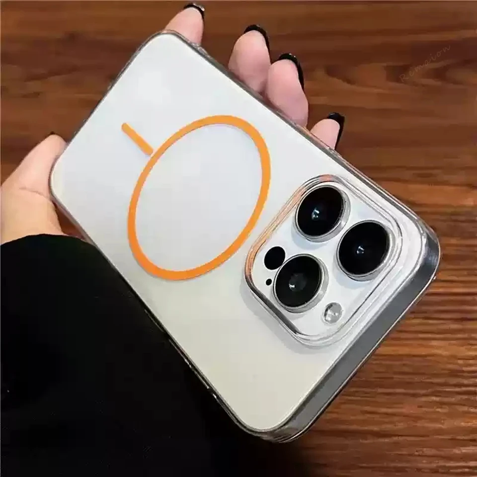 Transparent Hard Ultra thin Phone Case For iPhone 16 15 14 13 12 11 Pro Max Plus Magsafe Clear Luxury Protector Shockproof Cover
Transparent Hard Ultra thin Phone Case For iPhone 16 15 14 13 12 11 Pro Max Plus Magsafe Clear Luxury Protector Shockproof Cover
