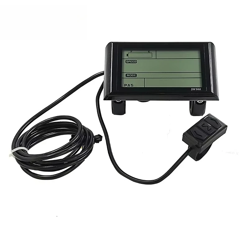 Electric Mountain Bike Scooter Electric Bike LCD Display, SW900 Dashboard Control Panel Speed Mileage Voltage Display
Electric Mountain Bike Scooter Electric Bike LCD Display, SW900 Dashboard Control Panel Speed Mileage Voltage Display
