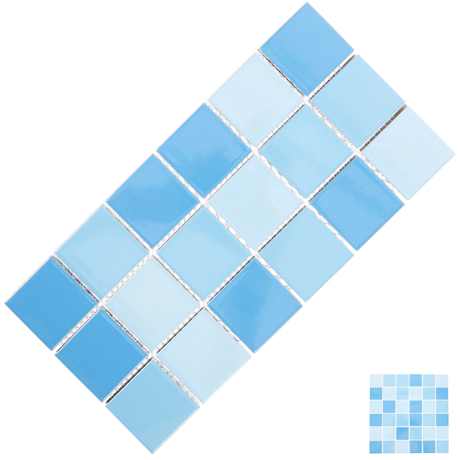 36 Pcs Tile Ceramic Backsplash for Kitchen Tiles Bathroom Floor Pool 3000X3000X030CM Mosaic
36 Pcs Tile Ceramic Backsplash for Kitchen Tiles Bathroom Floor Pool 3000X3000X030CM Mosaic