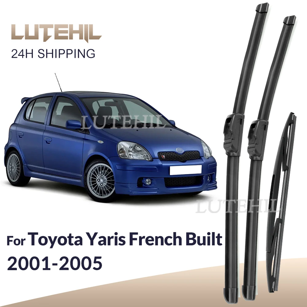 For Toyota Yaris French Built 2001-2005 2002 2003 Wiper Front&Rear Wiper Blades Windshield Windscreen Window Brushes 21"+14"+12"
For Toyota Yaris French Built 2001-2005 2002 2003 Wiper Front&Rear Wiper Blades Windshield Windscreen Window Brushes 21"+14"+12"