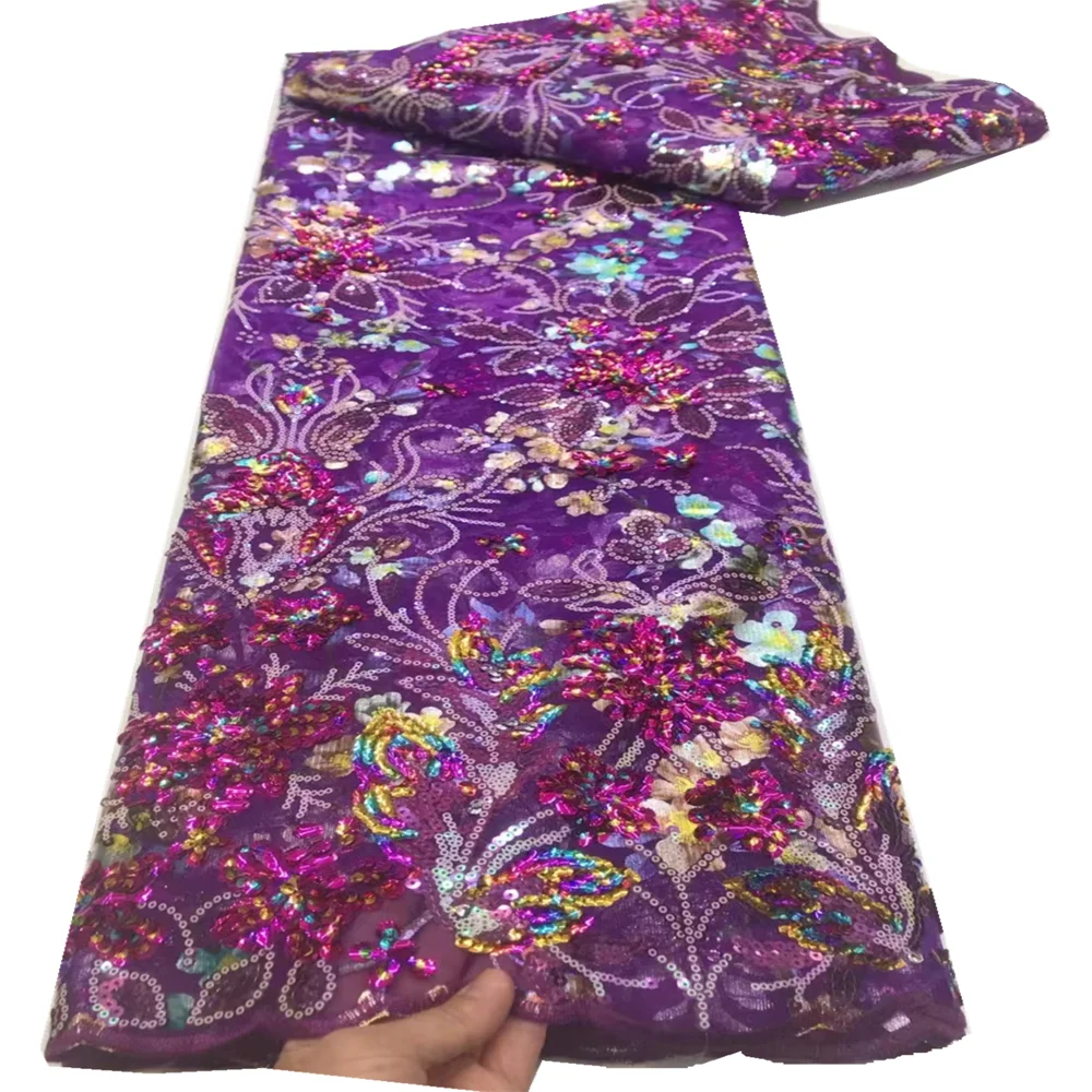 New arrival 2024 High Quality African Handmade Sequins Lace Fabirc Nigreian Embroidery Sequins Lace Fabric Women Wedding Dress
New arrival 2024 High Quality African Handmade Sequins Lace Fabirc Nigreian Embroidery Sequins Lace Fabric Women Wedding Dress