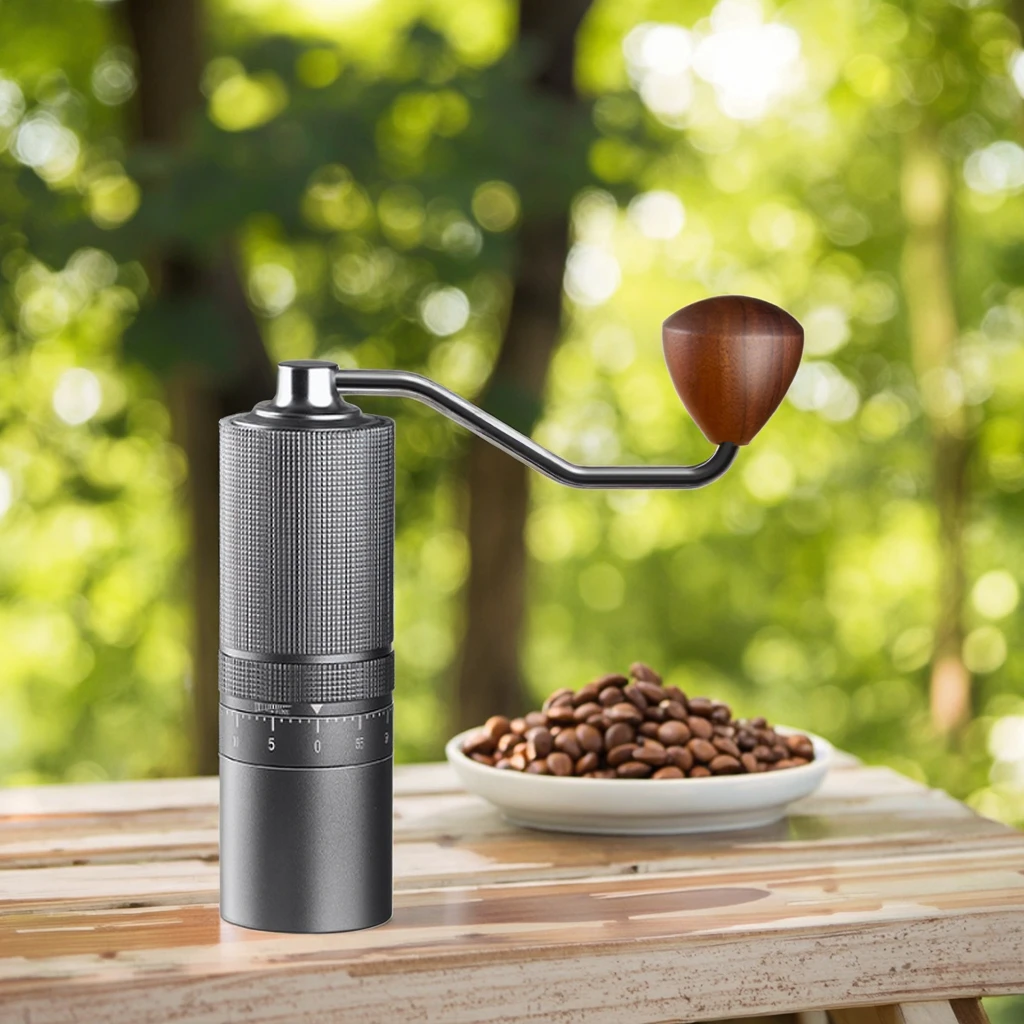 Manual Coffee Grinder Portable Outdoor Household Stainless Steel Core with Externally Adjustable Setting Coffee Bean Grinder
Manual Coffee Grinder Portable Outdoor Household Stainless Steel Core with Externally Adjustable Setting Coffee Bean Grinder
