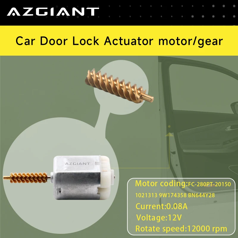Car Door lock with adjusting motor FC-280PT Worm 4T Repair Tools For Hyundai matrix Avante MK3 Interior Replacement Parts DC 12V
Car Door lock with adjusting motor FC-280PT Worm 4T Repair Tools For Hyundai matrix Avante MK3 Interior Replacement Parts DC 12V