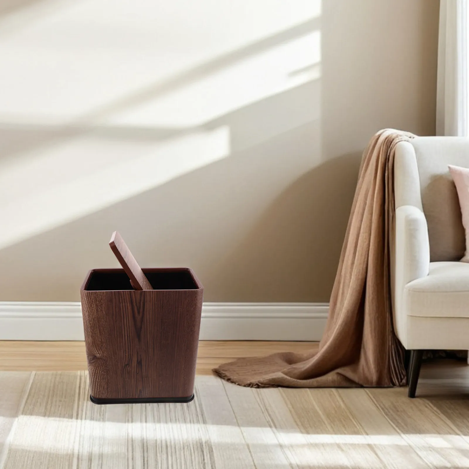 Retro Style Narrow Gap Trash Can Space Saver Storage Container Kitchen Bathroom Organizer Slim Design for Home Use
Retro Style Narrow Gap Trash Can Space Saver Storage Container Kitchen Bathroom Organizer Slim Design for Home Use