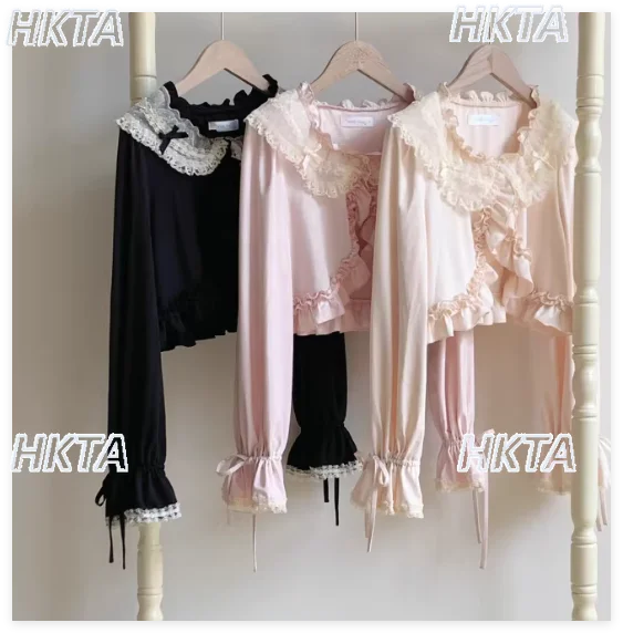 Original Lace Ruffle Long Sleeve Shirt Sun Protection Cardigan Cool Breathable 2026 New Summer Sweet Lolita Blouse Women Top
Original Lace Ruffle Long Sleeve Shirt Sun Protection Cardigan Cool Breathable 2026 New Summer Sweet Lolita Blouse Women Top
