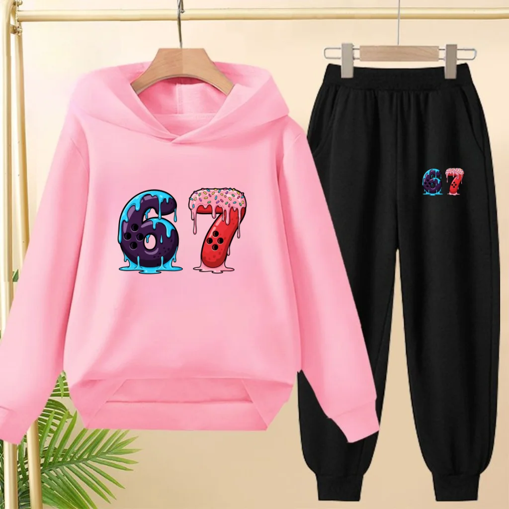 67 Autumn Winter Children 3-12 Age 2 Piece Casual Boy Girl Outerwear Hoodie Trousers Pullover Hooded Outdoor Comfort Sportswear
67 Autumn Winter Children 3-12 Age 2 Piece Casual Boy Girl Outerwear Hoodie Trousers Pullover Hooded Outdoor Comfort Sportswear