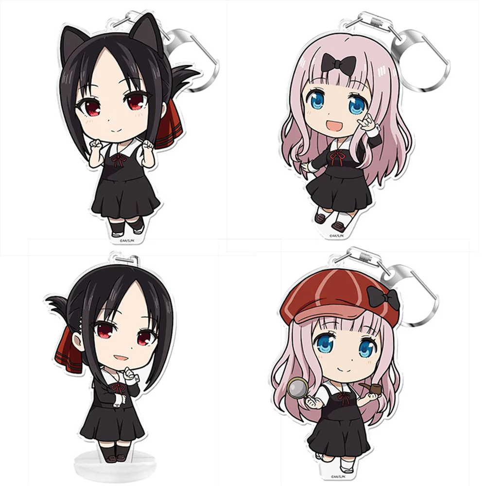 6CM Charm Anime Kaguya-sama: Love Is War Acrylic Keychain Model Cosplay Characters Ornament Accessories Goods Collection Gifts
6CM Charm Anime Kaguya-sama: Love Is War Acrylic Keychain Model Cosplay Characters Ornament Accessories Goods Collection Gifts