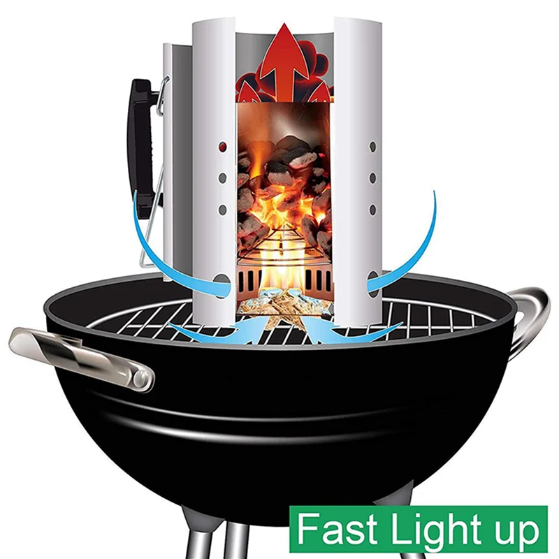 ABAH-2X Димоходный стартер с защитной ручкой, Угольный дымоход для Weber 7416, 12,7 х 8,1 х 12,5 дюймов
ABAH-2X Димоходный стартер с защитной ручкой, Угольный дымоход для Weber 7416, 12,7 х 8,1 х 12,5 дюймов