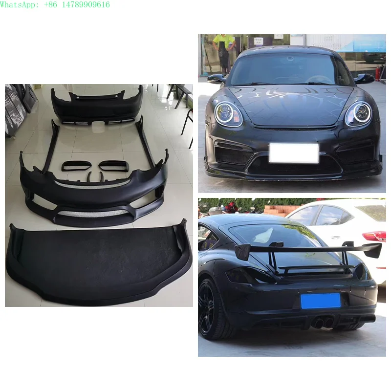 Customized Automotive Body Modification Kit2009-2016 987.2 Car Modification Upgrade GT Four Style Front Bumper Side Skirt Rear B
Customized Automotive Body Modification Kit2009-2016 987.2 Car Modification Upgrade GT Four Style Front Bumper Side Skirt Rear B