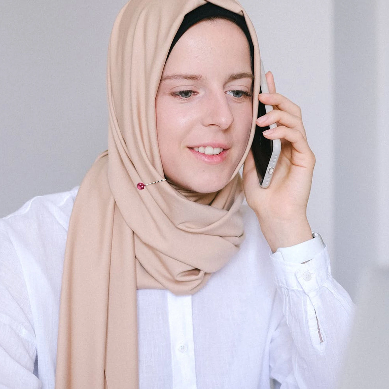 24Pcs Pearl Muslim Hijab Clips U-Shaped Scarf Brooch Pins Strong Anti-Rust Fixed Pins for Headscarf Dressing Weddings
24Pcs Pearl Muslim Hijab Clips U-Shaped Scarf Brooch Pins Strong Anti-Rust Fixed Pins for Headscarf Dressing Weddings