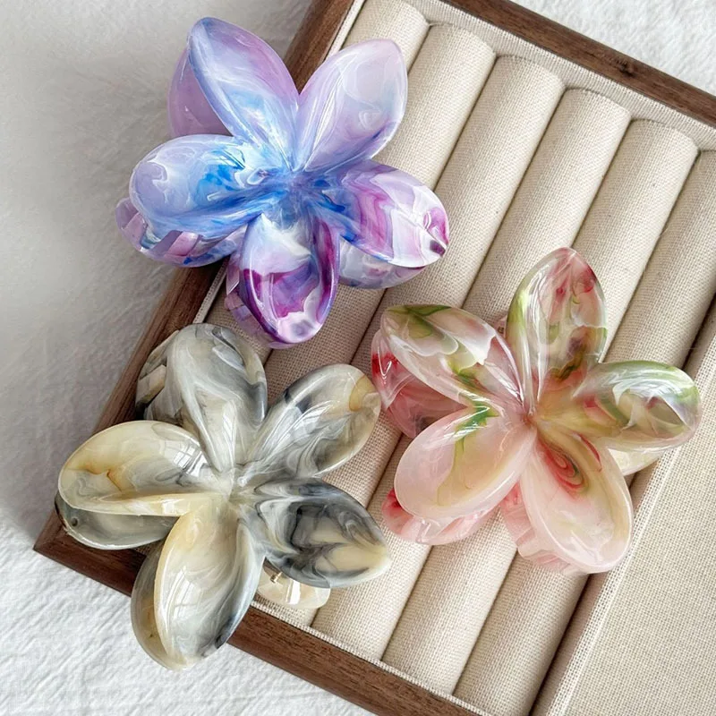 1/3PCS Hawaiian Gradient Flower Hair Claw Clip for Women Fashion Plastic Non Slip Hold Hairpin Barrette Girl Hair Accessories
1/3PCS Hawaiian Gradient Flower Hair Claw Clip for Women Fashion Plastic Non Slip Hold Hairpin Barrette Girl Hair Accessories