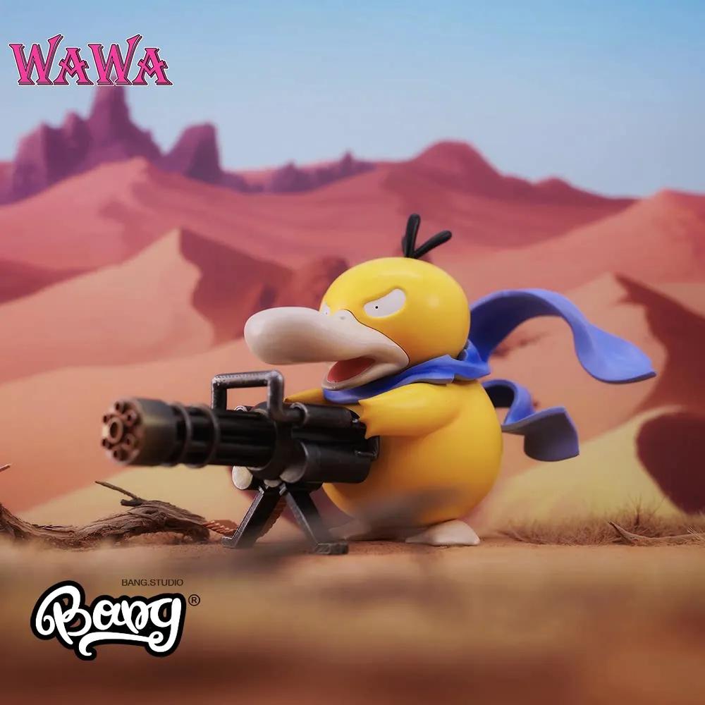WAWA STUDIO Cute Psyduck Gatling Gun Q Version GK Figure Desktop Ornament Home Office Decor Collectible Gift For Anime Fans
WAWA STUDIO Cute Psyduck Gatling Gun Q Version GK Figure Desktop Ornament Home Office Decor Collectible Gift For Anime Fans