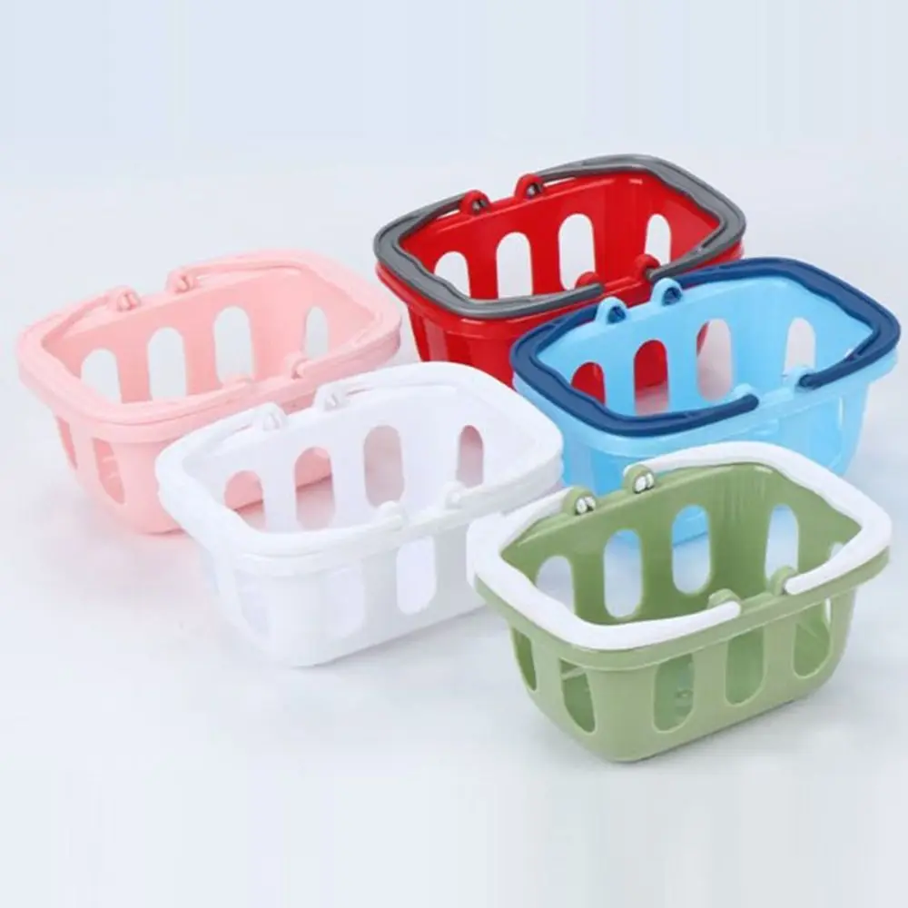 5pcs Mini Dollhouse Miniature Shopping Basket Plastic Multicolors Basket Toys Children's PlayToys Shopping Hand Basket Model
5pcs Mini Dollhouse Miniature Shopping Basket Plastic Multicolors Basket Toys Children's PlayToys Shopping Hand Basket Model