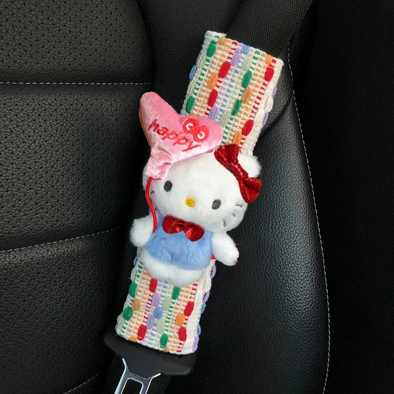 Hellokitty автомобильный ремень безопасности, защитный чехол Sanrio, японская девушка, мультяшный автомобильный ремень безопасности, защитный чехол, милое украшение для автомобиля для девочек
Hellokitty автомобильный ремень безопасности, защитный чехол Sanrio, японская девушка, мультяшный автомобильный ремень безопасности, защитный чехол, милое украшение для автомобиля для девочек