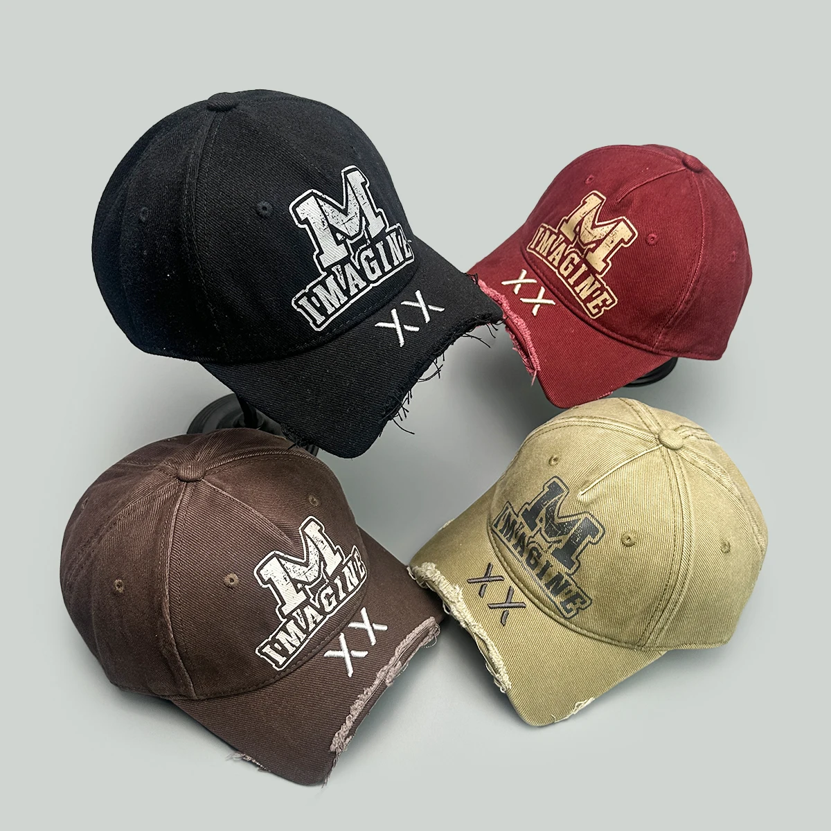 Broken Style Retro Printed M Letters Baseball Hats New Men Women Sunshade Broken Eave Versatile Street Fashion Niche Peaked Caps
Broken Style Retro Printed M Letters Baseball Hats New Men Women Sunshade Broken Eave Versatile Street Fashion Niche Peaked Caps