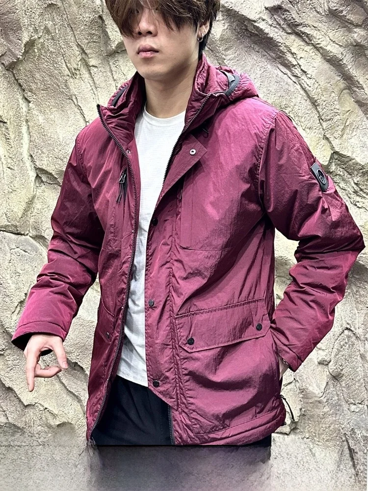 Youth Casual Nylon Metal Jacket Men's Outdoor Workwear Cotton Jacket Coat Hooded Warm Long Sleeve Standard Fit Cleanfit Pattern
Youth Casual Nylon Metal Jacket Men's Outdoor Workwear Cotton Jacket Coat Hooded Warm Long Sleeve Standard Fit Cleanfit Pattern