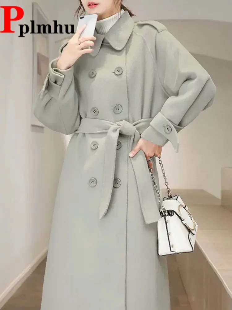 Элегантное модное шерстяное пальто, женское повседневное двубортное пальто на пуговицах средней длины Abrigos с отложным воротником, прямое теплое Casaco
Элегантное модное шерстяное пальто, женское повседневное двубортное пальто на пуговицах средней длины Abrigos с отложным воротником, прямое теплое Casaco