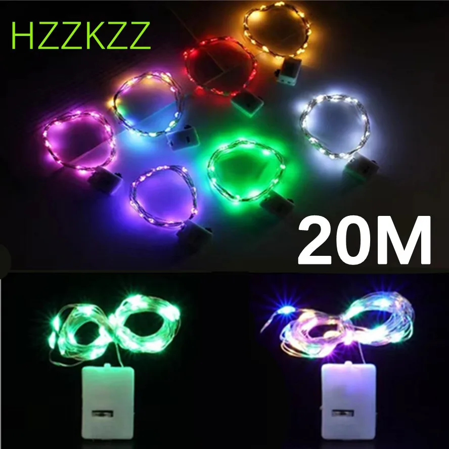 20 Pcs/Lot Led Fairy Lights 1/2/3M With Battery Copper Battery Operated LED String Light Xmas Wedding Party Decoration Lights
20 Pcs/Lot Led Fairy Lights 1/2/3M With Battery Copper Battery Operated LED String Light Xmas Wedding Party Decoration Lights