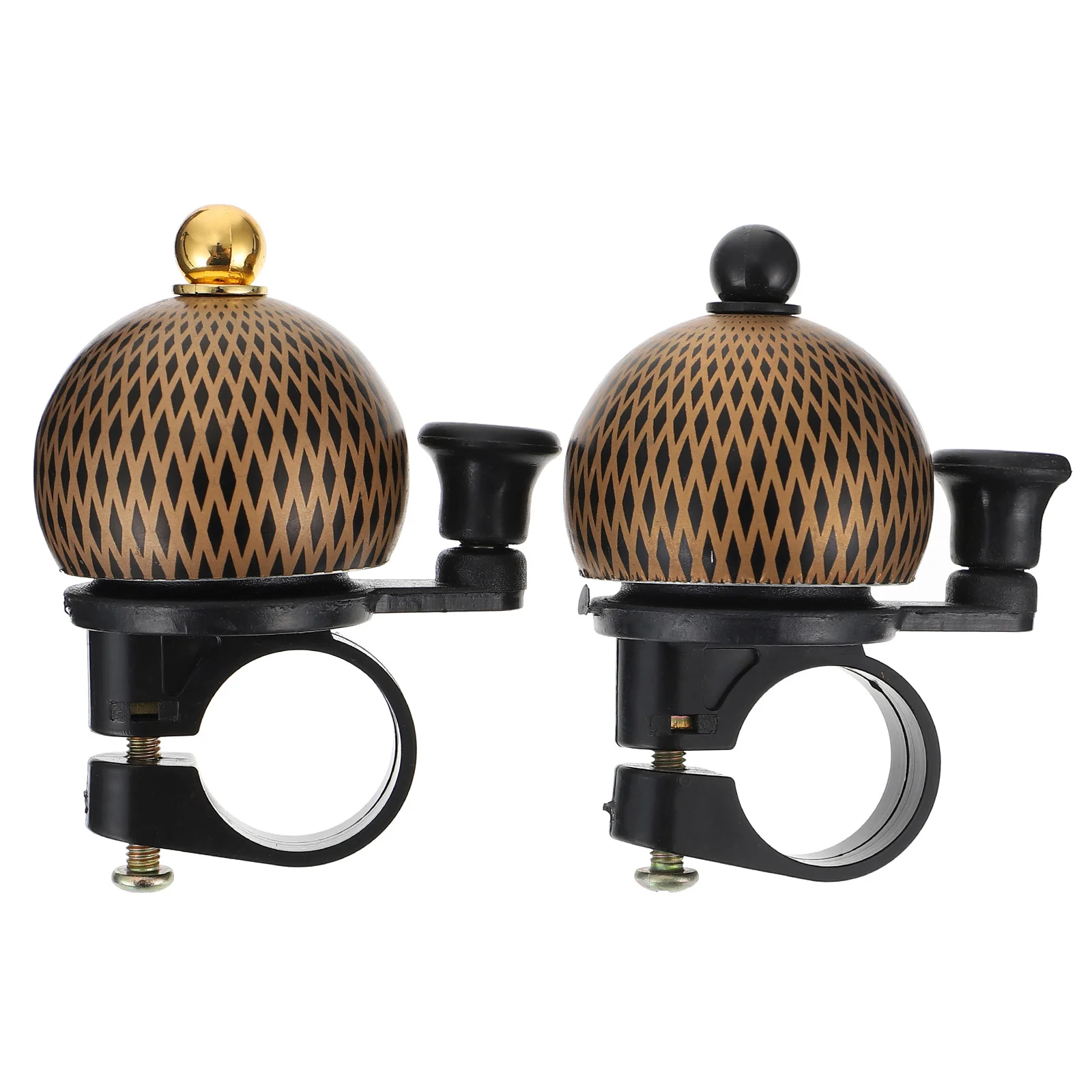 2 Pcs Bike Bell Aluminum Alloy Compact Loud Clear Sound Safety Warning Bell for Bikes Handlebar Anti Aging
2 Pcs Bike Bell Aluminum Alloy Compact Loud Clear Sound Safety Warning Bell for Bikes Handlebar Anti Aging