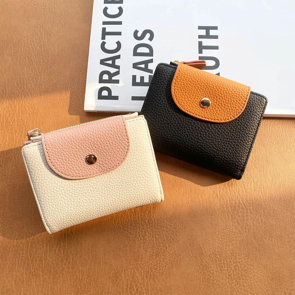 New Gifts Women Wallets PU Leather Female Purse Mini Hasp Solid Multi-Cards Holder Coin Short Wallets Slim Small Zipper Wallet
New Gifts Women Wallets PU Leather Female Purse Mini Hasp Solid Multi-Cards Holder Coin Short Wallets Slim Small Zipper Wallet