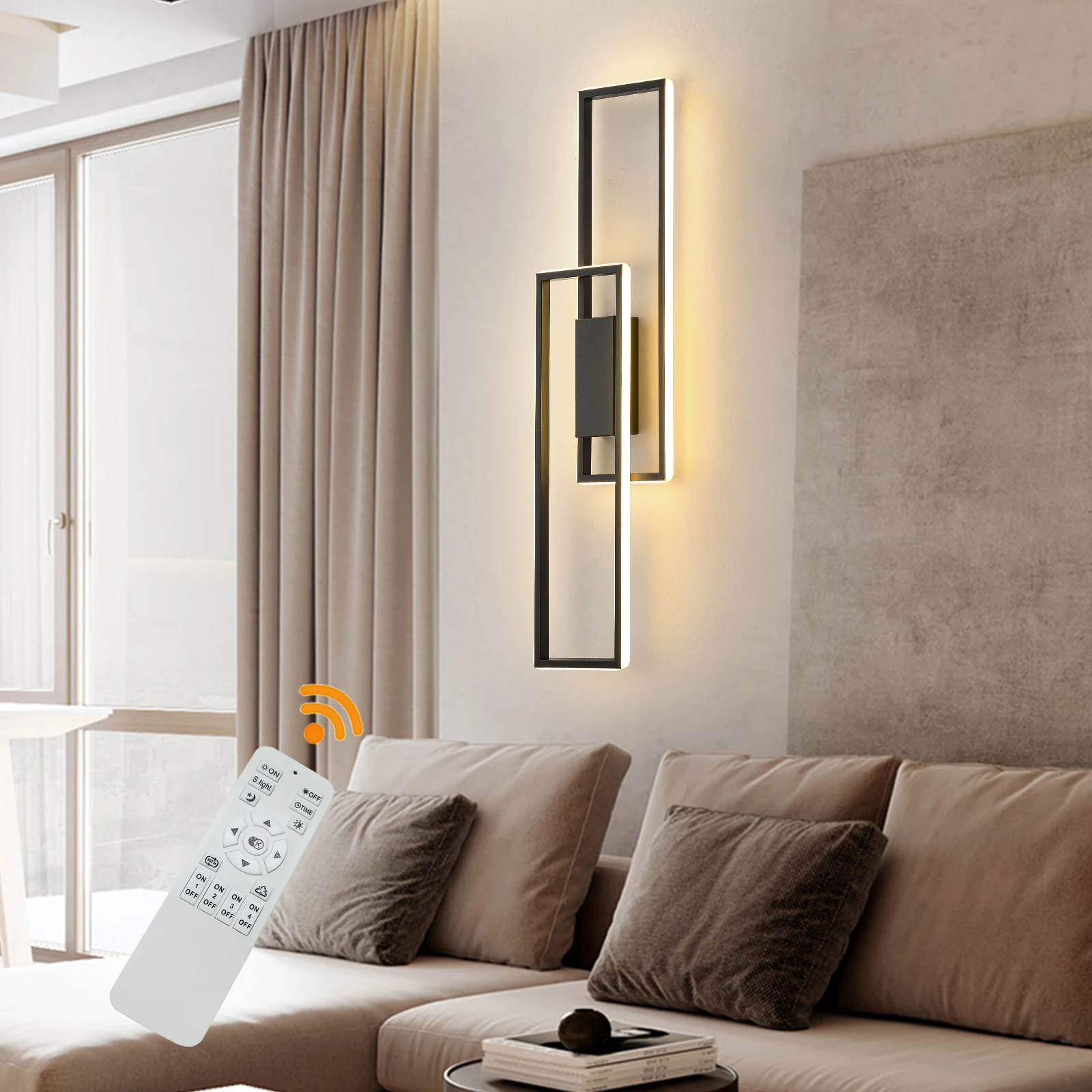 25W Indoor Wall Mounted Black Modern Wall Lamp LED Wall Light Bedrooms Living Rooms Dining Rooms
25W Indoor Wall Mounted Black Modern Wall Lamp LED Wall Light Bedrooms Living Rooms Dining Rooms