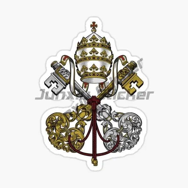 Vatican VA Emblem flag Creative Sticker Motorcycle Car Bumper Laptop Camper Accessories decal PVC
Vatican VA Emblem flag Creative Sticker Motorcycle Car Bumper Laptop Camper Accessories decal PVC