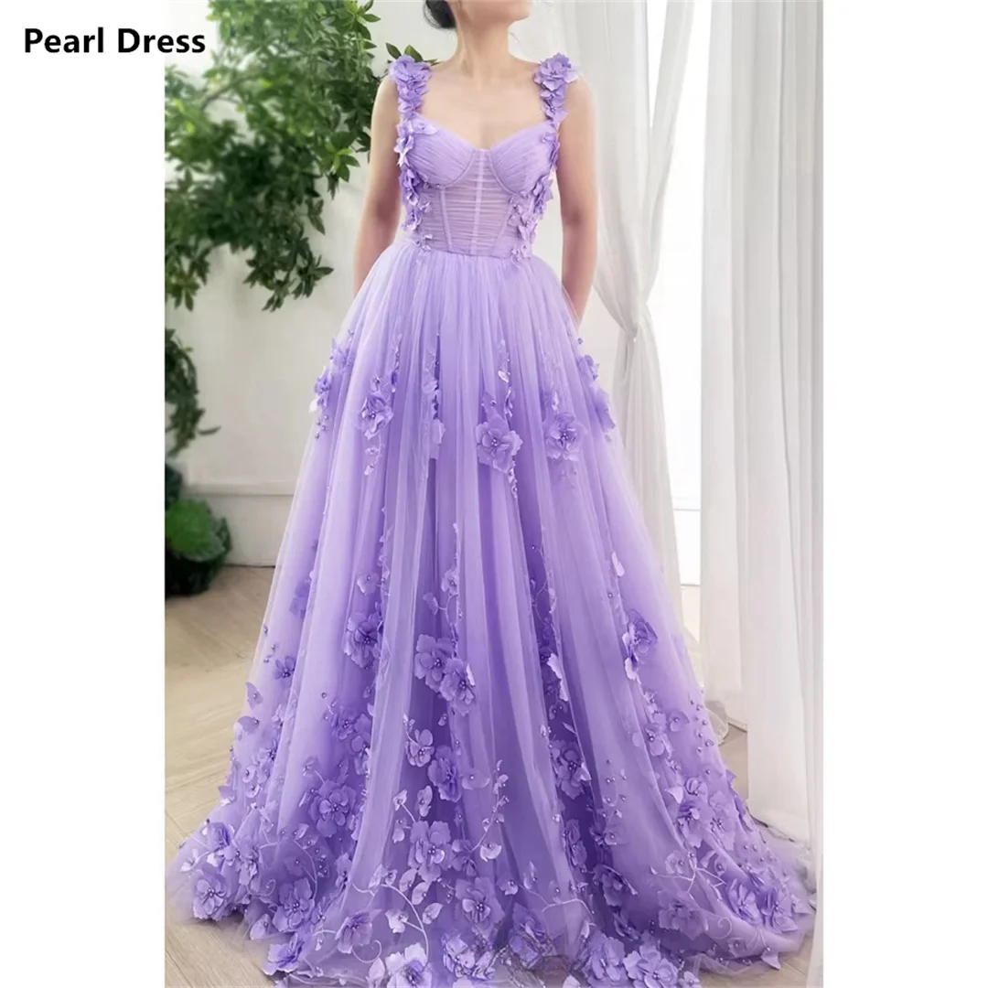Pearl Purple Graduation Dresses for Special Occasions Custom Made Luxury Women Evening Dress Flower Lace Prom Dresses 2025 Party
Pearl Purple Graduation Dresses for Special Occasions Custom Made Luxury Women Evening Dress Flower Lace Prom Dresses 2025 Party