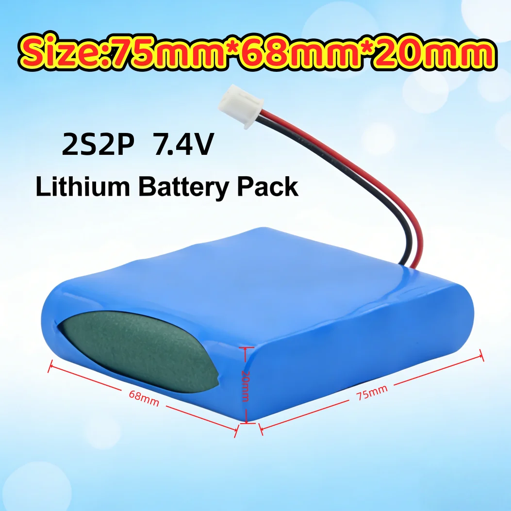 Аккумуляторный блок Li-ion 7.4V 2S2P 4000mAh/6000mAh с LED-фонарем и динамиком, перезаряжаемый, с платой PCB, для аварийных фонарей и DIY-проектов
Аккумуляторный блок Li-ion 7.4V 2S2P 4000mAh/6000mAh с LED-фонарем и динамиком, перезаряжаемый, с платой PCB, для аварийных фонарей и DIY-проектов