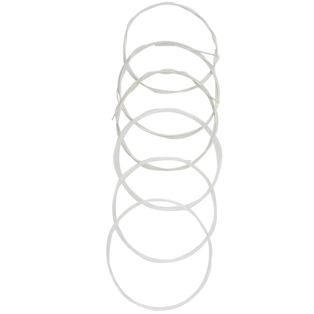 6pcs 6 Nylon C102 Transparent Classical Guitar Sturdy Wear-resistant Classical Guitar Accessories Bright Tone Accessories Parts
6pcs 6 Nylon C102 Transparent Classical Guitar Sturdy Wear-resistant Classical Guitar Accessories Bright Tone Accessories Parts