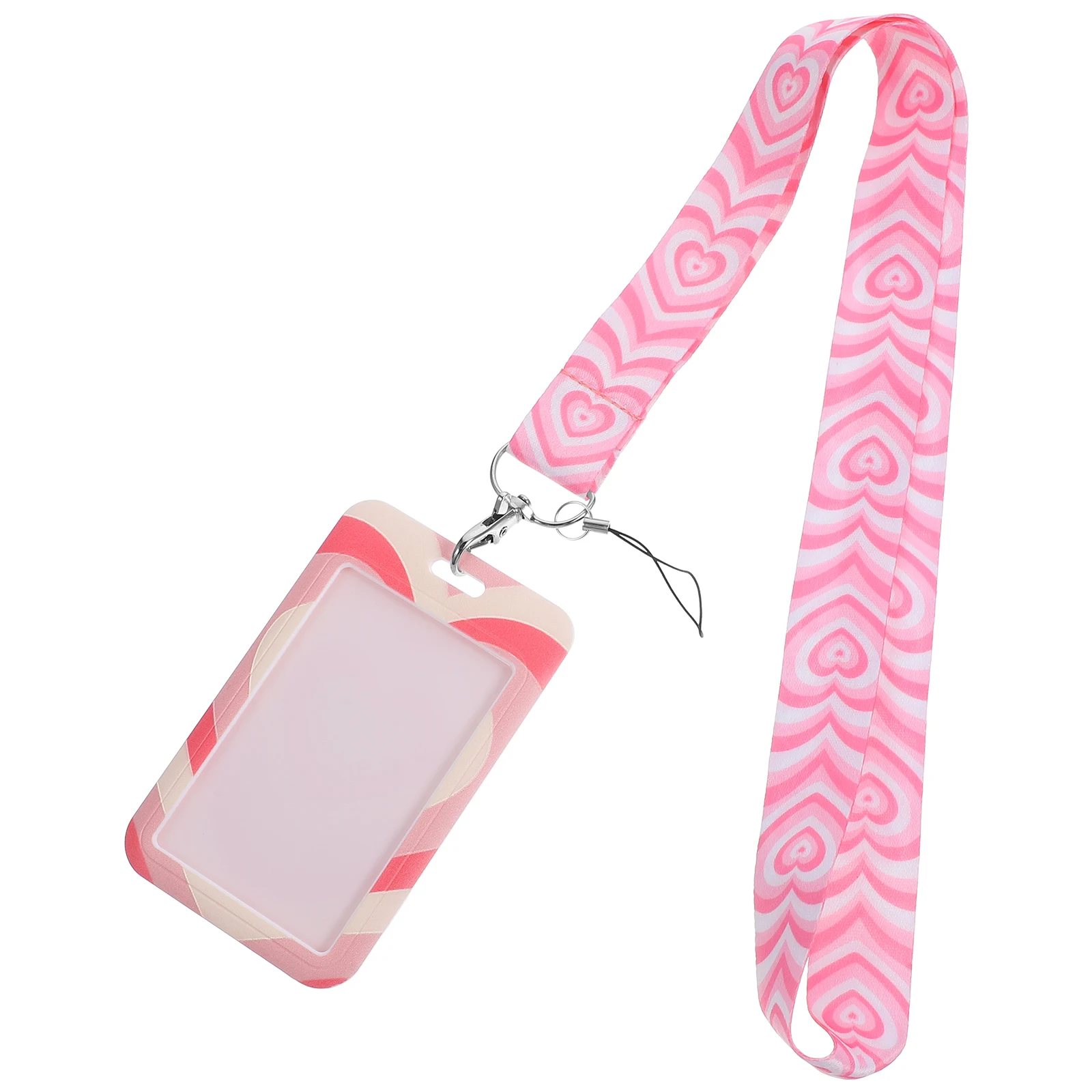 Hanging Mobile Phone Rope Card Holder Plastic Id Cover Heart Shaped Student Badge Name Tag Lanyard Multifunction
Hanging Mobile Phone Rope Card Holder Plastic Id Cover Heart Shaped Student Badge Name Tag Lanyard Multifunction