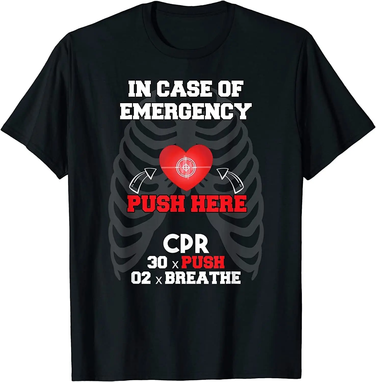 NEW! Funny Cpr Instructor First Aid Nurses CPR Instructor T-Shirt - MADE IN USA
NEW! Funny Cpr Instructor First Aid Nurses CPR Instructor T-Shirt - MADE IN USA