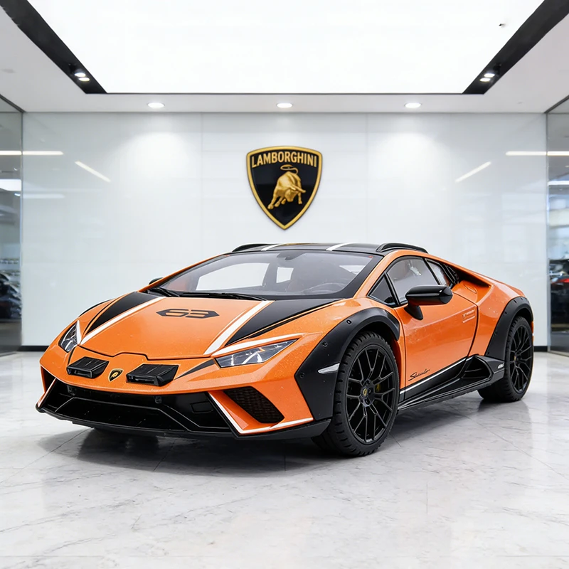 1:24 Lamborghini Huracan Sterrato модифицированный автомобиль из сплава модель автомобиля звук и свет детская игрушка коллекционные предметы подарок на день рождения
1:24 Lamborghini Huracan Sterrato модифицированный автомобиль из сплава модель автомобиля звук и свет детская игрушка коллекционные предметы подарок на день рождения