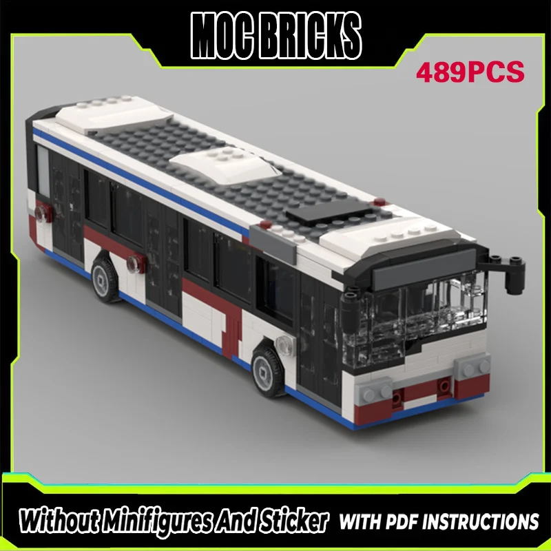 City Car Model MOC Building Bricks Urbino 12 Gen 3 Low-Floor City Bus Modular Technology Gift Holiday Assemble Children Toy Suit
City Car Model MOC Building Bricks Urbino 12 Gen 3 Low-Floor City Bus Modular Technology Gift Holiday Assemble Children Toy Suit