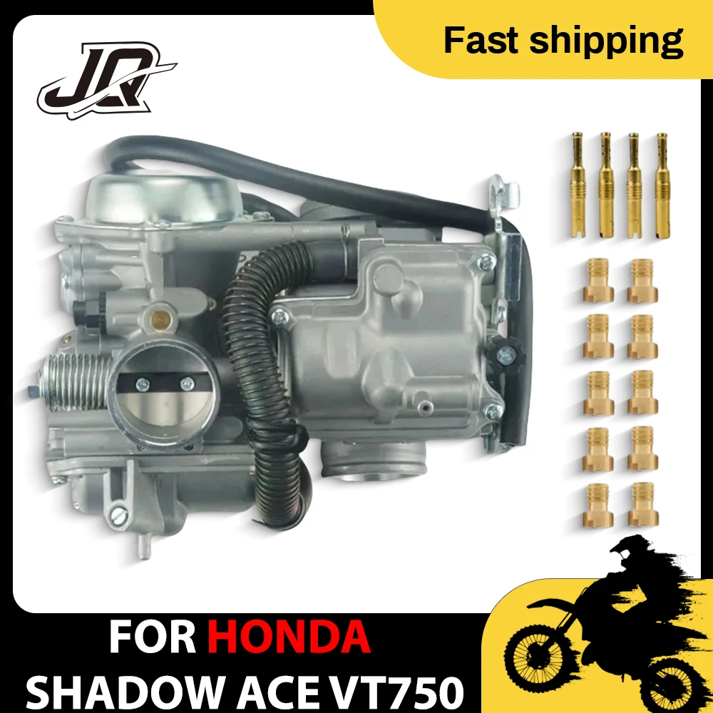 For Honda Shadow ACE 750 VT750DC ACE 1998 1999 2000 2001 2002 2003 16100-MBA-980 VT750 Motorcycle Carburetor Carb
For Honda Shadow ACE 750 VT750DC ACE 1998 1999 2000 2001 2002 2003 16100-MBA-980 VT750 Motorcycle Carburetor Carb