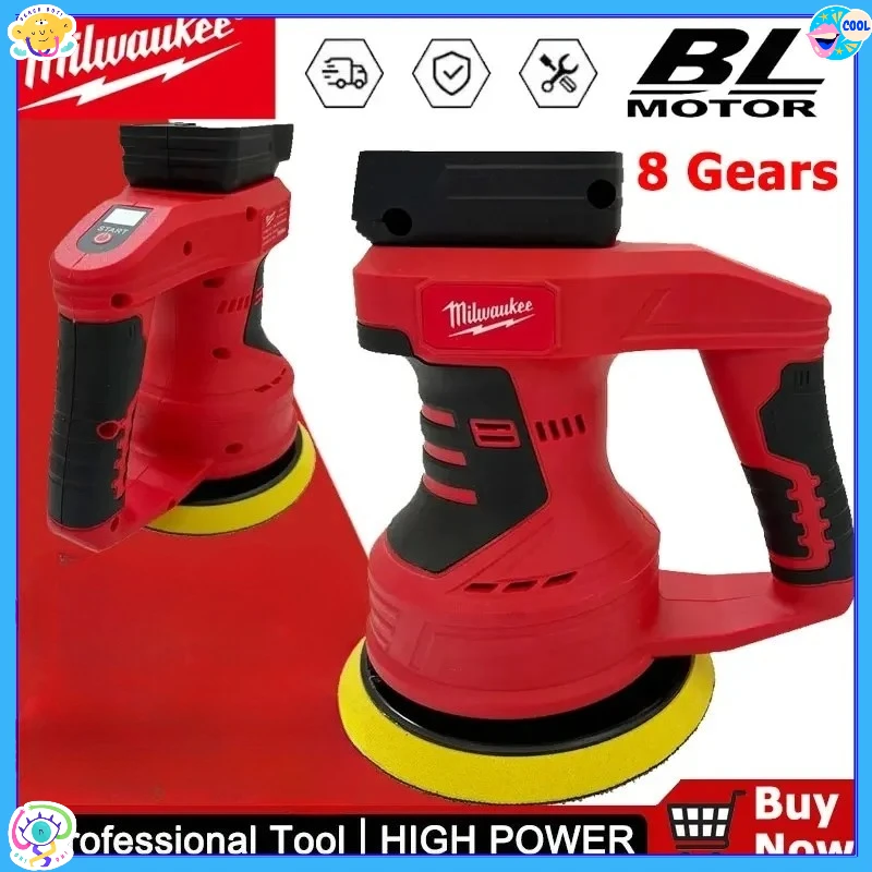 Беспроводная полировальная машина Milwaukee с 8 скоростями, бесщеточная, электрическая, для полировки, вощения, шлифовки и герметизации, для аккумуляторов 18В
Беспроводная полировальная машина Milwaukee с 8 скоростями, бесщеточная, электрическая, для полировки, вощения, шлифовки и герметизации, для аккумуляторов 18В