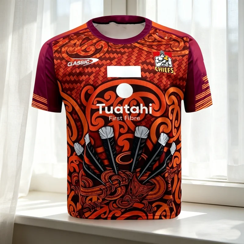 2026 Summer New Zealand Rugby Gallagher Chiefs Rugby Jersey Summer Men's Rugby Training T-shirt Fan Special Family Kids Tees
2026 Summer New Zealand Rugby Gallagher Chiefs Rugby Jersey Summer Men's Rugby Training T-shirt Fan Special Family Kids Tees