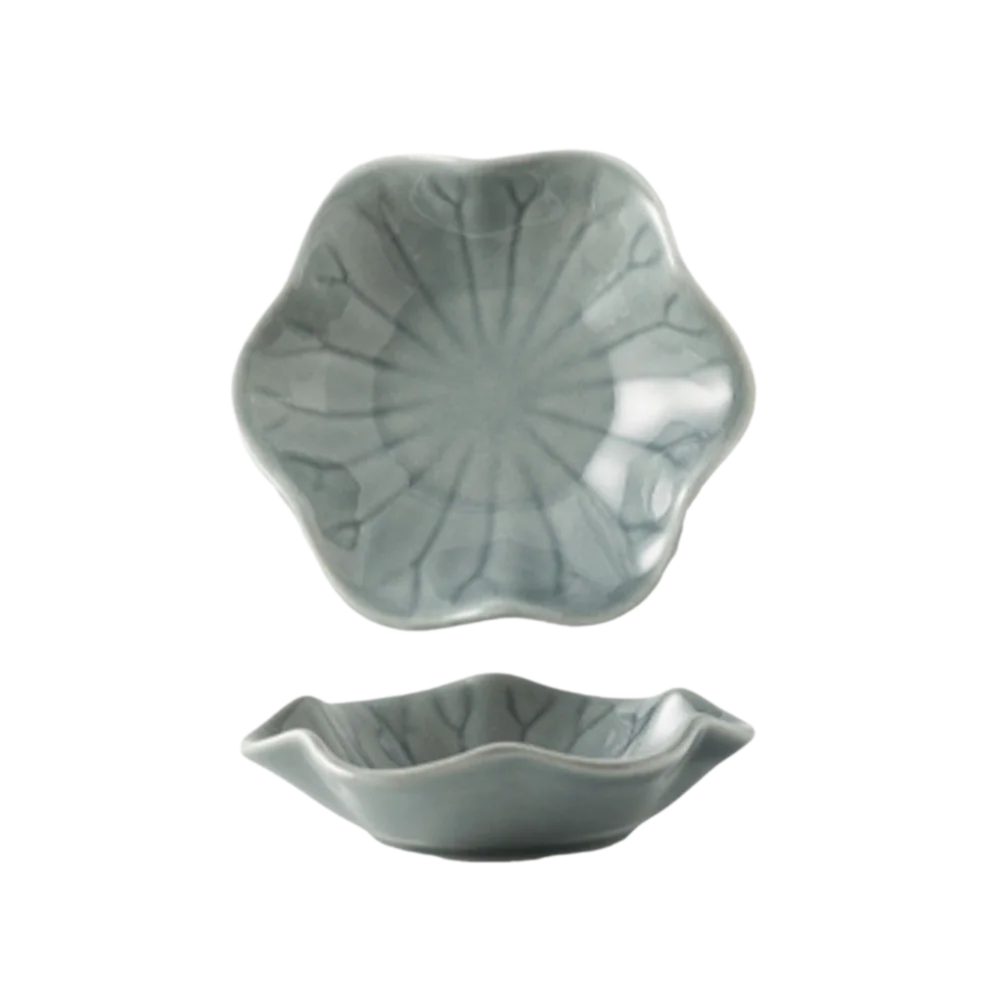 Decorative Japanese Style Ceramic Dipping Dish Lotus-shaped Retro Mini Fruits Bowl Kiln Glaze Dessert Plate Family Gathering
Decorative Japanese Style Ceramic Dipping Dish Lotus-shaped Retro Mini Fruits Bowl Kiln Glaze Dessert Plate Family Gathering
