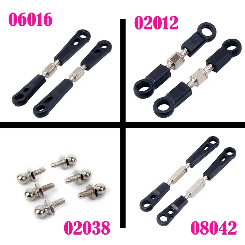 HSP Metal Ball Head Screw 02038, 02012 06016 08042 Front Rear Servo Link For 1/10 RC Car Buggy Truck Off Road Crawler
HSP Metal Ball Head Screw 02038, 02012 06016 08042 Front Rear Servo Link For 1/10 RC Car Buggy Truck Off Road Crawler