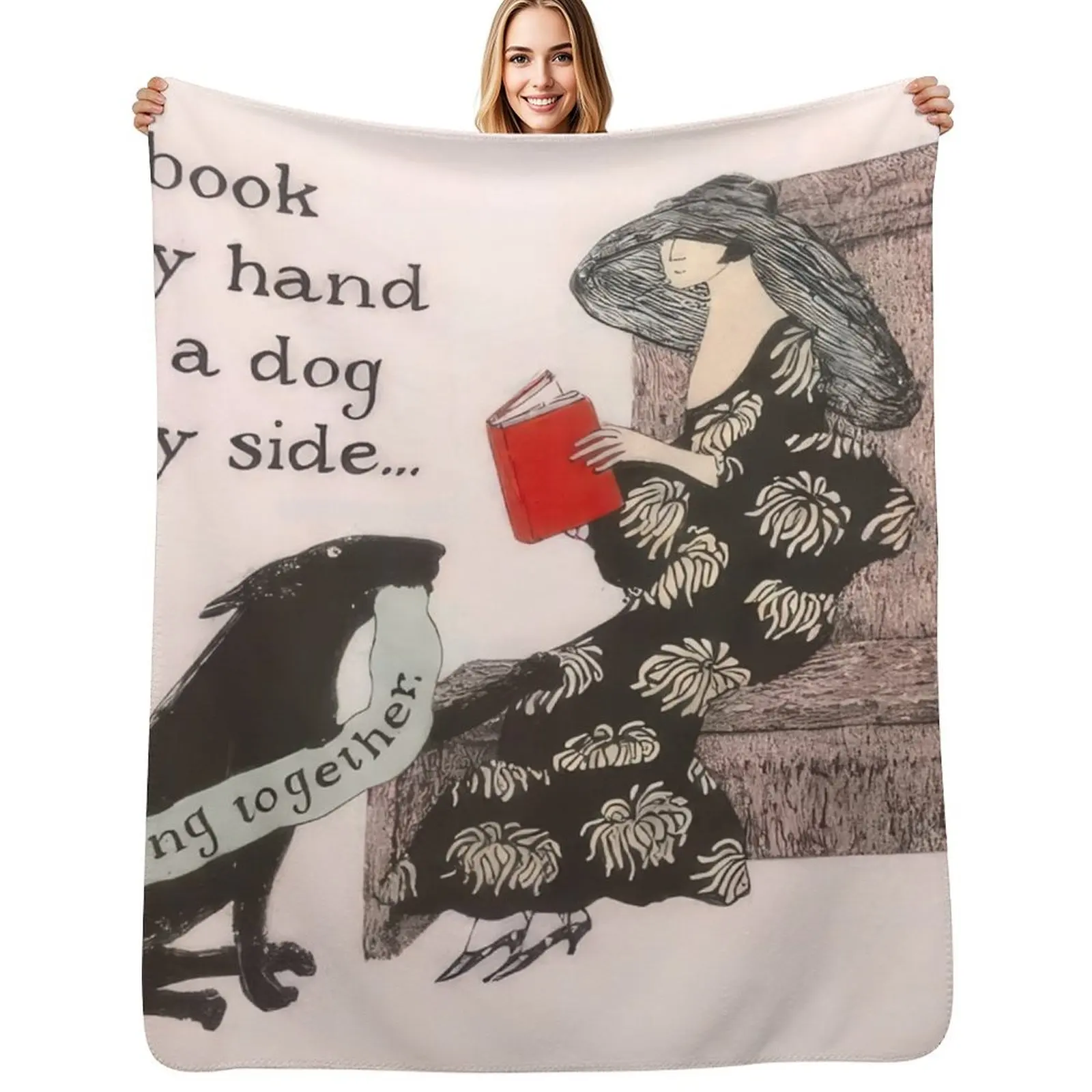 Edward Gorey Throw Blanket Cozy Home Blanket Gift for Christmas Holiday
Edward Gorey Throw Blanket Cozy Home Blanket Gift for Christmas Holiday