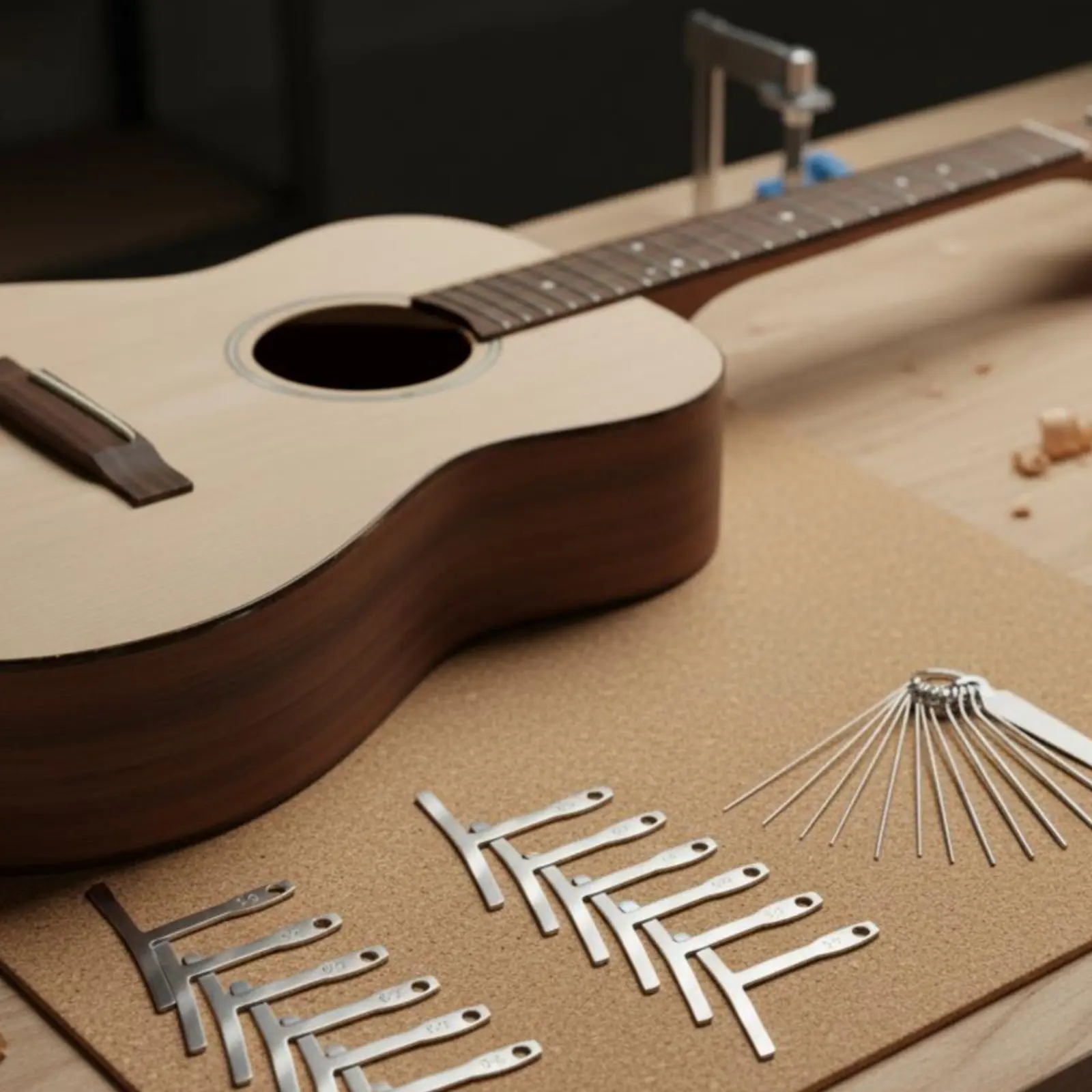 String Action Ruler Rust Resistant Guitar Repair Gauge Set String Action Gauge Ruler Easy to Use Measuring Gauges Compact Size
String Action Ruler Rust Resistant Guitar Repair Gauge Set String Action Gauge Ruler Easy to Use Measuring Gauges Compact Size