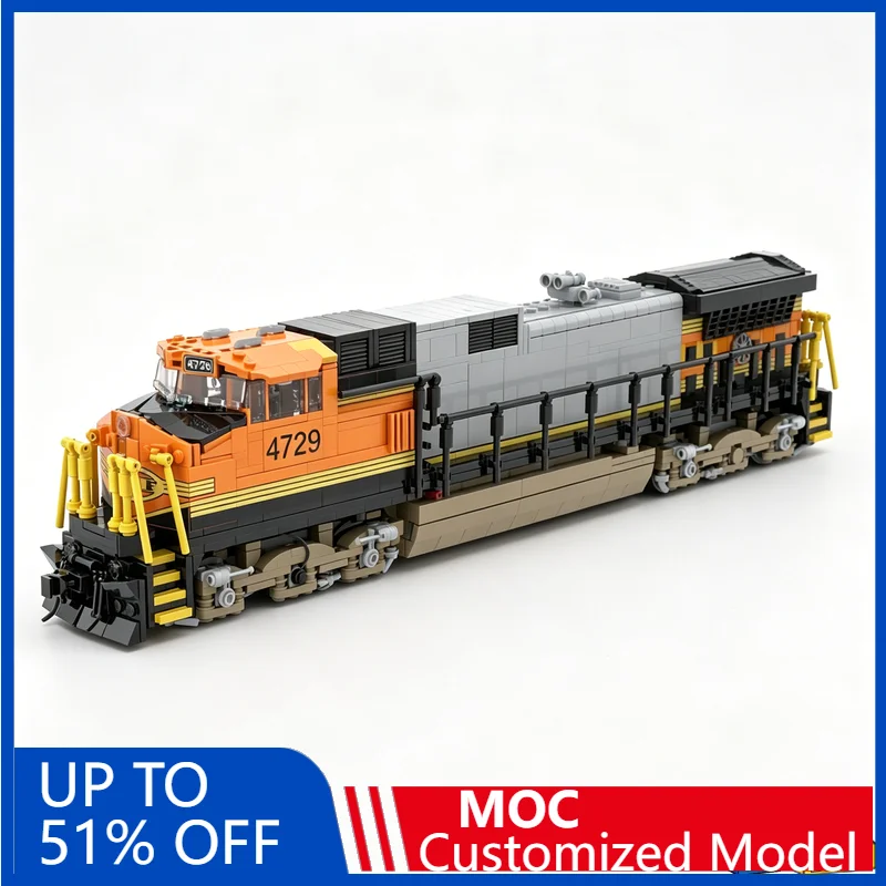NEW 2223Pcs Bnsf ranken Bonnet Building Blocks Diy Educational Assembly Toy Diesel Locomotive Display Collection Festival Gift
NEW 2223Pcs Bnsf ranken Bonnet Building Blocks Diy Educational Assembly Toy Diesel Locomotive Display Collection Festival Gift