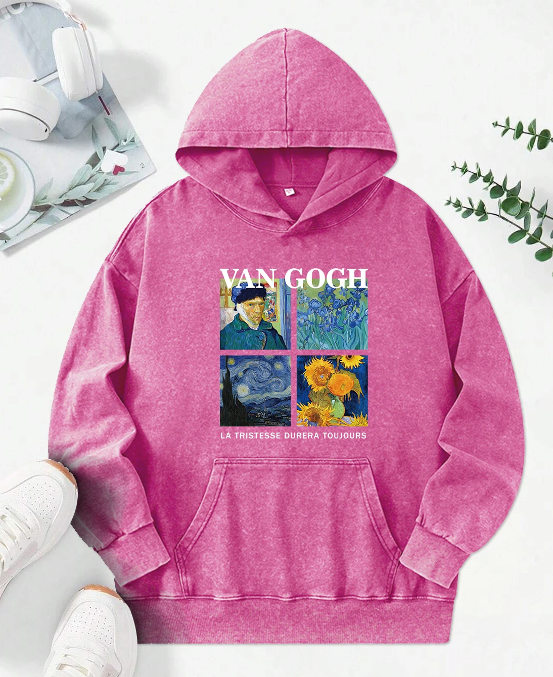 Sunflower Oil Painting Illustration Printing Washed Hoodie Women Comics Hoody Vintage Fashion Clothes Autumn Cotton Sportswear
Sunflower Oil Painting Illustration Printing Washed Hoodie Women Comics Hoody Vintage Fashion Clothes Autumn Cotton Sportswear