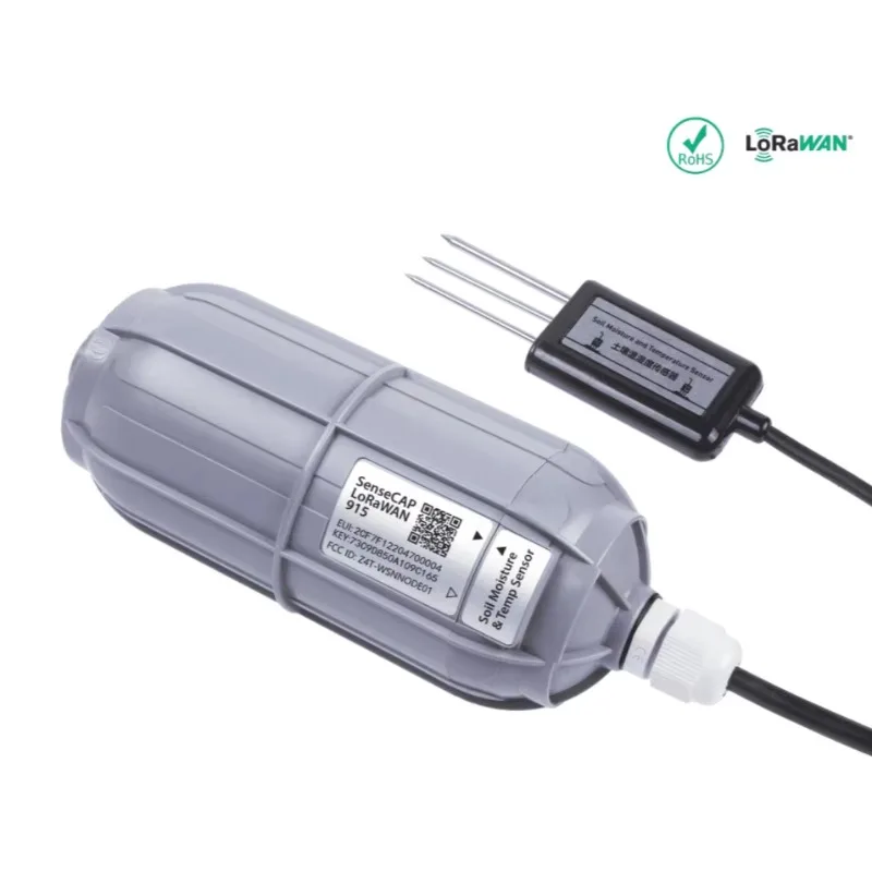 SenseCAP Wireless Soil Moisture and Temperature Sensor - LoRaWAN AU915MHz
SenseCAP Wireless Soil Moisture and Temperature Sensor - LoRaWAN AU915MHz