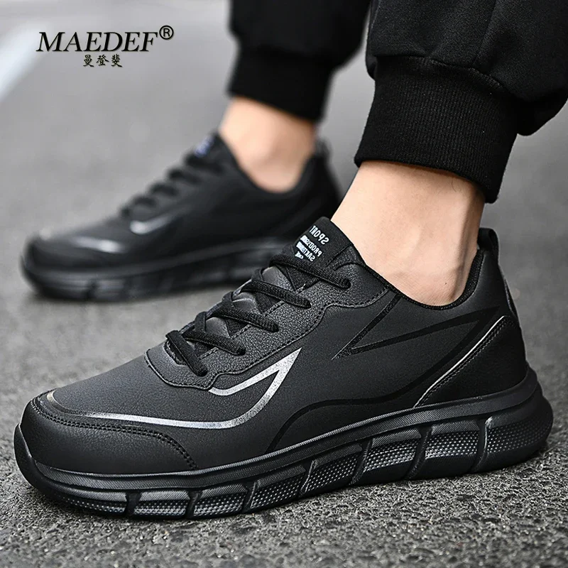 MAEDEF Vulcanized Sneakers Shoes for Men Platform Black Sneakers Comfortable Sports Shoe Men Outdoor Casual Walking Men's Shoes
MAEDEF Vulcanized Sneakers Shoes for Men Platform Black Sneakers Comfortable Sports Shoe Men Outdoor Casual Walking Men's Shoes