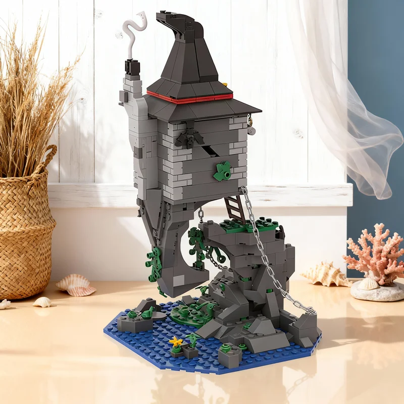 396pcs MOC Witch S Tensegrety Hut Castle Fright Knights Model Building Blocks Toys Architecture Christmas Gifts Brick Kids
396pcs MOC Witch S Tensegrety Hut Castle Fright Knights Model Building Blocks Toys Architecture Christmas Gifts Brick Kids